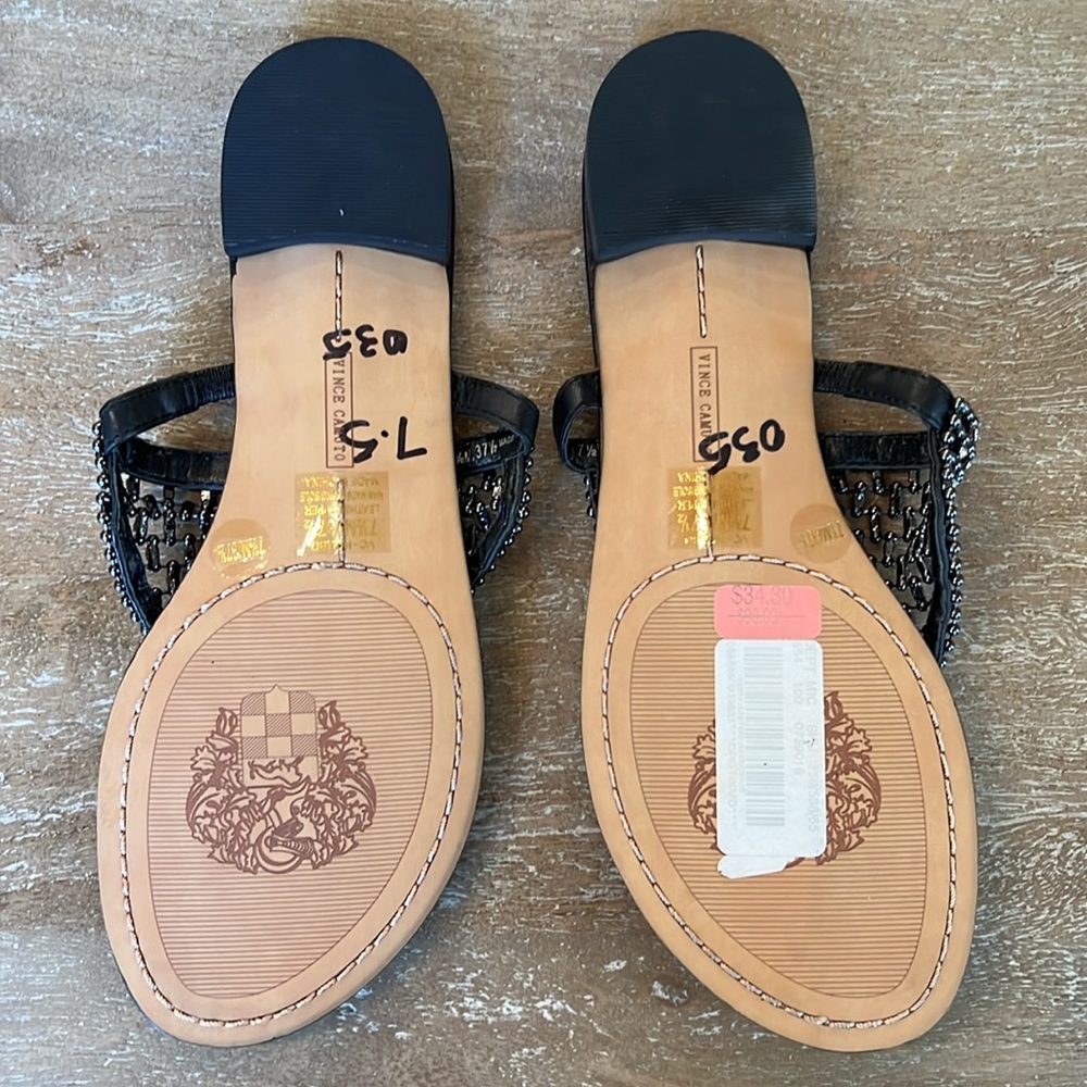 Vince Camuto Crystal Thong Sandals - Picture 3 of 6